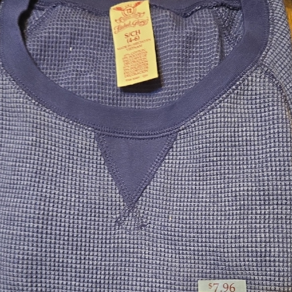 Faded Glory Women's Long Sleeve Top - Blue